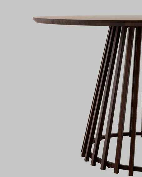 Стол обеденный Daphne 120*75 см орех