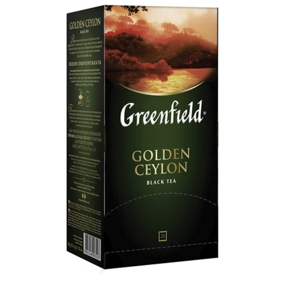 Чай черный Greenfield Golden Ceylon (25 пак)