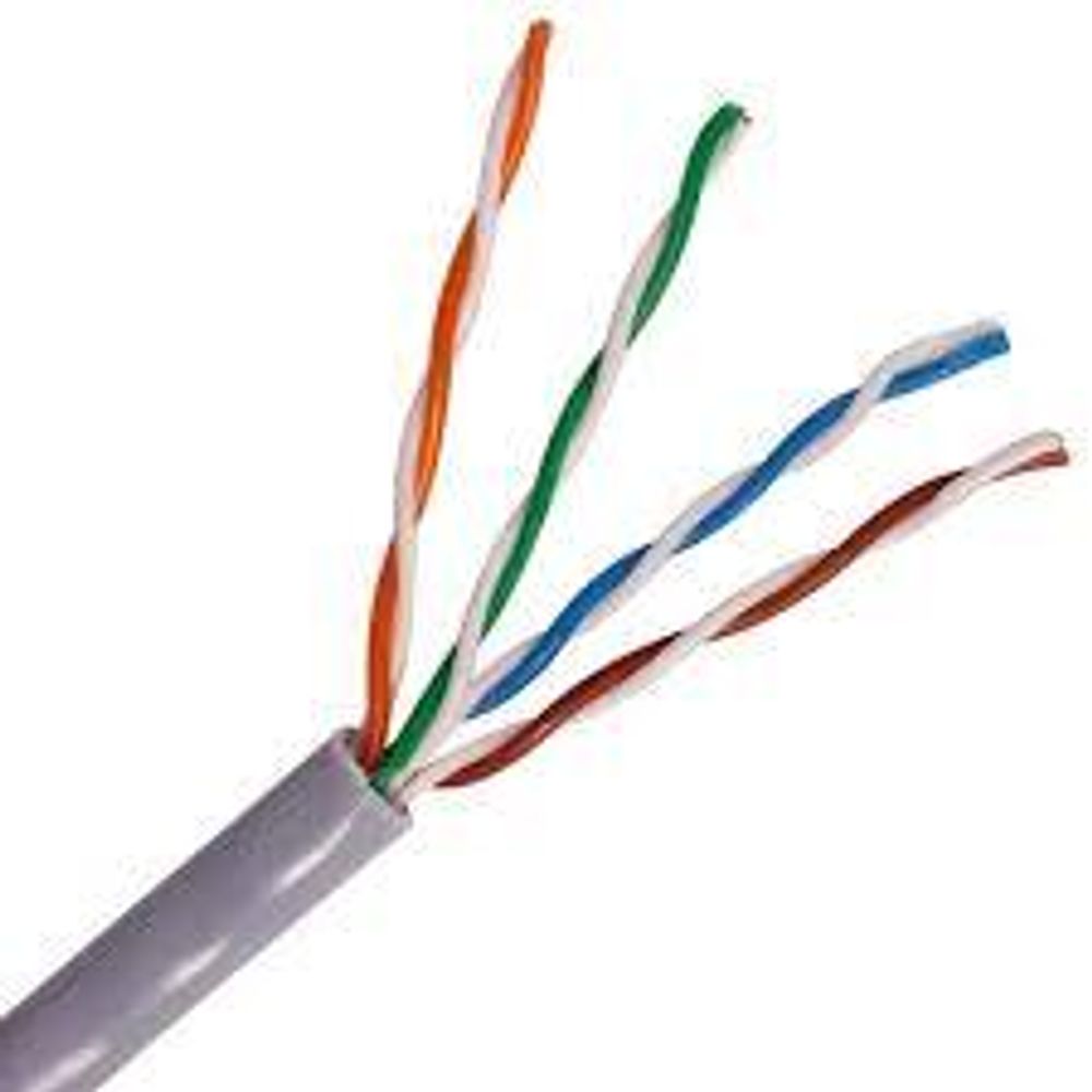Кабель витая пара UTP 4x2x50 24AWG Cat 5e (интернет)