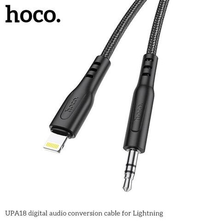 Кабель d3.5-iOS Lighting HOCO UPA18 1-метр