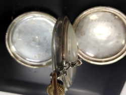 Часы карманные.Beamtenfreund System Glashutte" сер