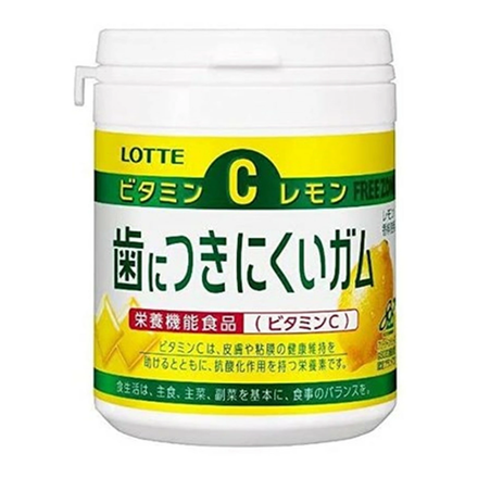 Жевательная резинка Lotte Lemon Gum Bottle