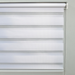 Штора рулонная "День/ночь" 160*160см белая, 70гр/м2, NNSR025