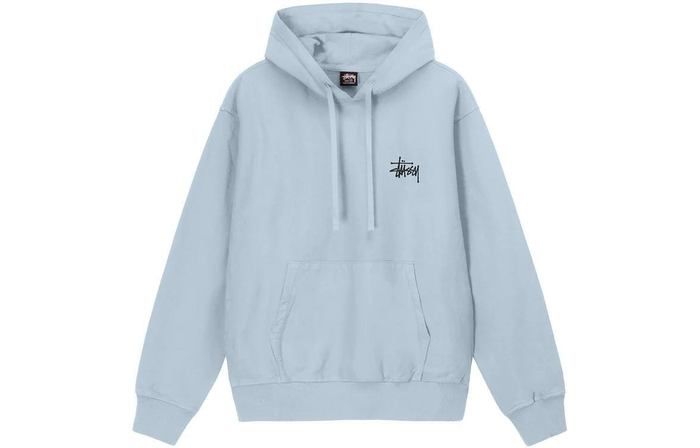Худи Stussy Basic Stussy Pigment Dyed Hoodie Logo, 1924879