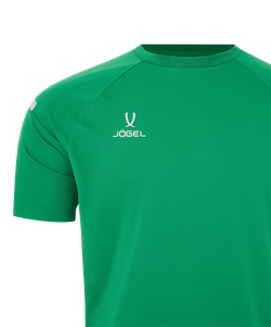 Футболка тренировочная CAMP 2 Training Poly Tee, зеленый/белый