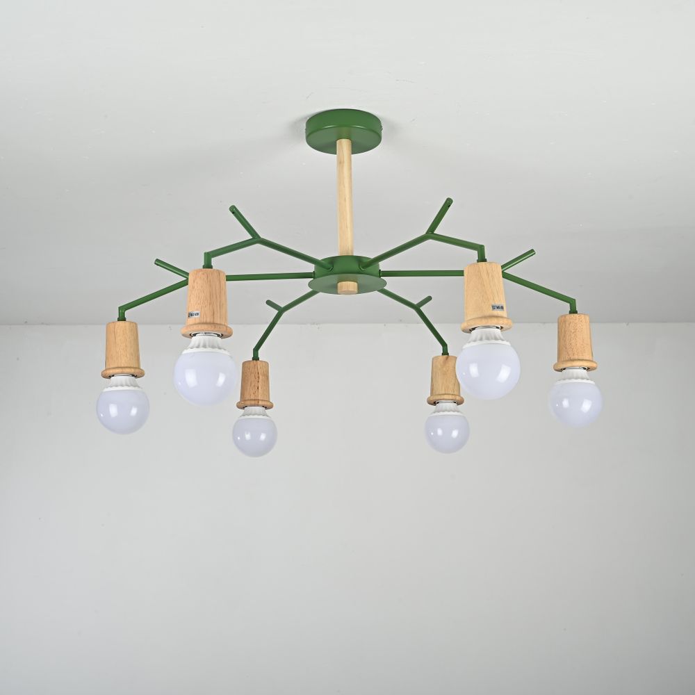 Потолочная Люстра Les Color D80 Green By Imperiumloft