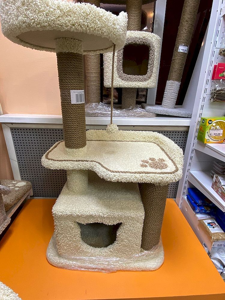 Когтеточка для кошек "Хищник" 65х45х115 см