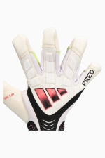 Вратарские перчатки adidas Predator Pro Hybrid Promo - белый