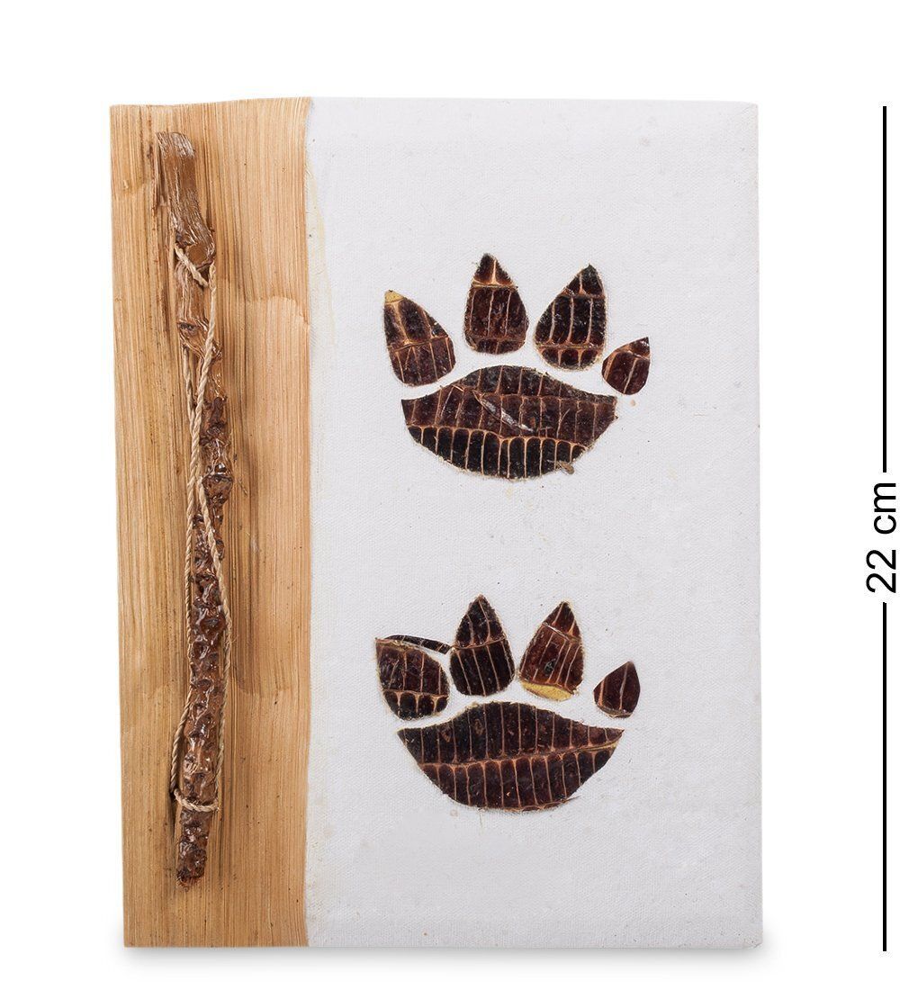 Decor and Gift 16-079 Блокнот «След тигра» бол. (о.Бали)