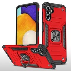 Противоударный чехол Strong Armour Case с кольцом для Samsung Galaxy A13 5G (Красный)