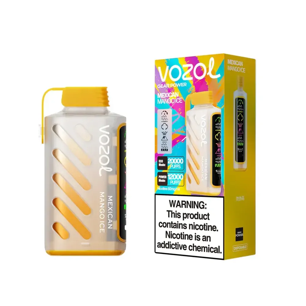 Vozol Gear Power 20000 - Mexican Mango Ice (5% nic)