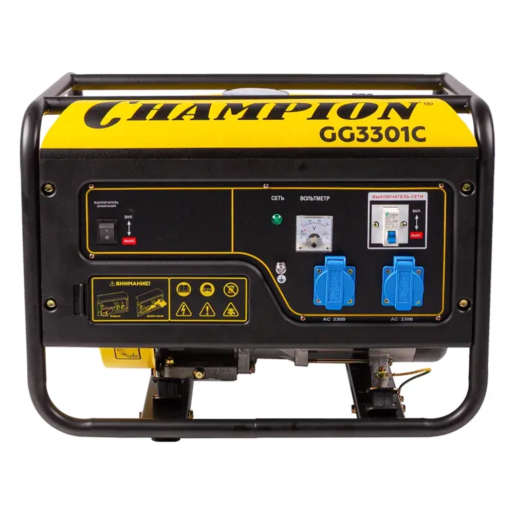 CHAMPION GG3301C генератор бензиновый