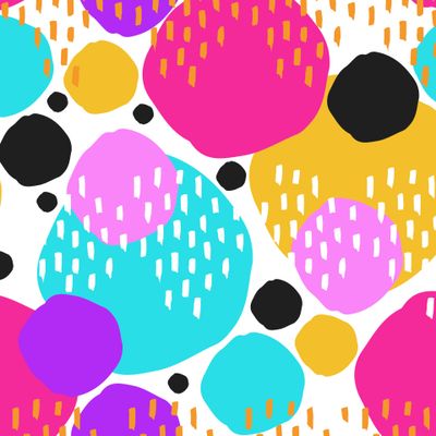 Яркие цветные пятна