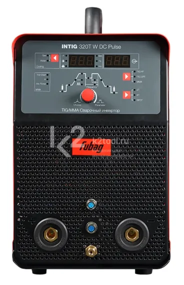 Инвертор сварочный Fubag INTIG 320T W DC PULSE + горелка FB TIG 18 5P, 4 м + модуль охлаждения + тележка