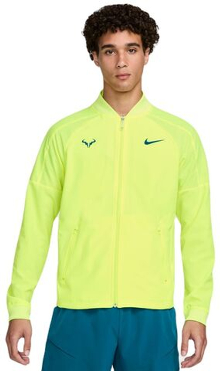 Мужская теннисная кофта Nike Court Dri-Fit Rafa Jacket - желтый