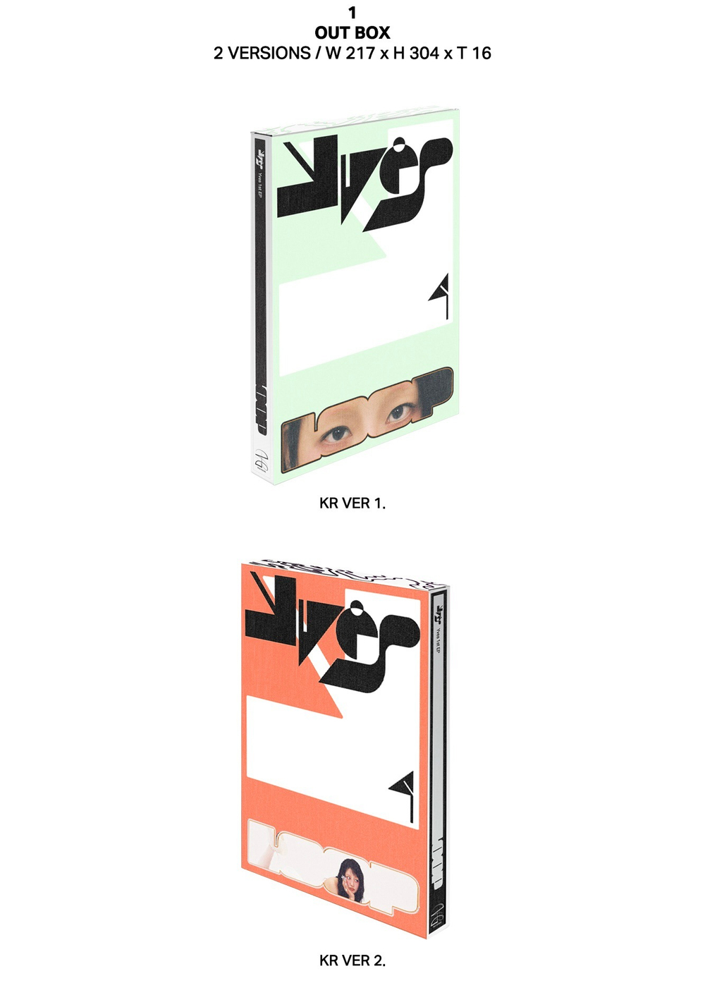 Альбом Yves - 1st EP Album [LOOP]