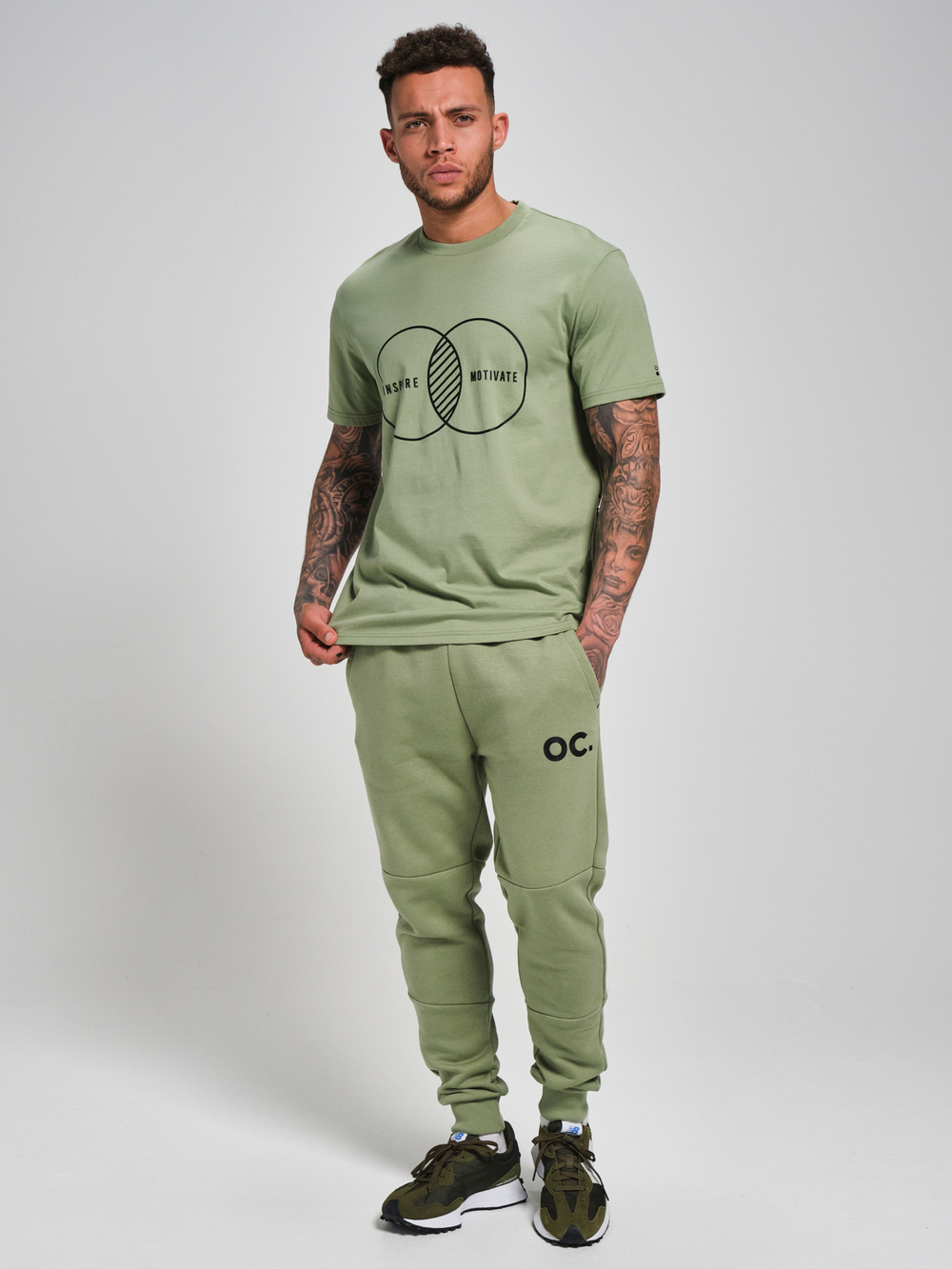 Футболка мужская ORIGINAL CREATOR INSPIRE T-SHIRT, Светло-зеленый