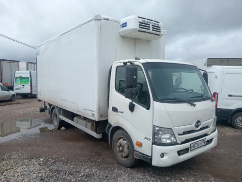 Центртранстехмаш АФ-4771* на шасси HINO 300 4x2 изотермический/рефрижератор с гидробортом (кат. C) А