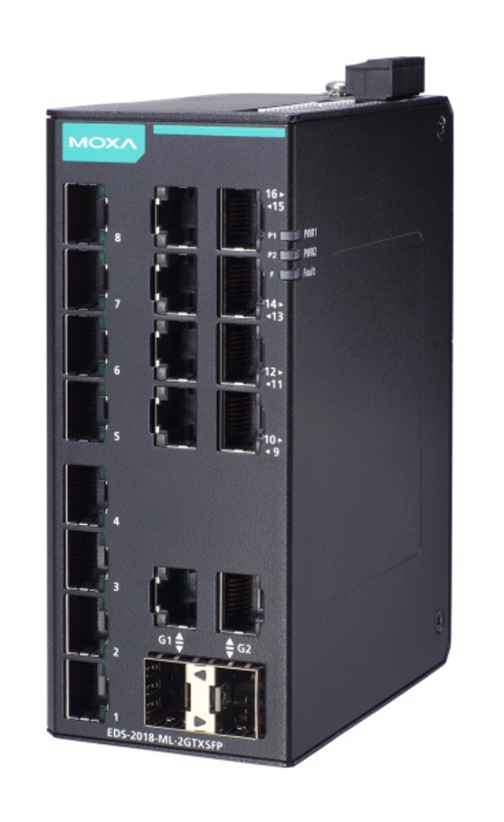 Коммутатор MOXA EDS-2018-ML-2GTXSFP