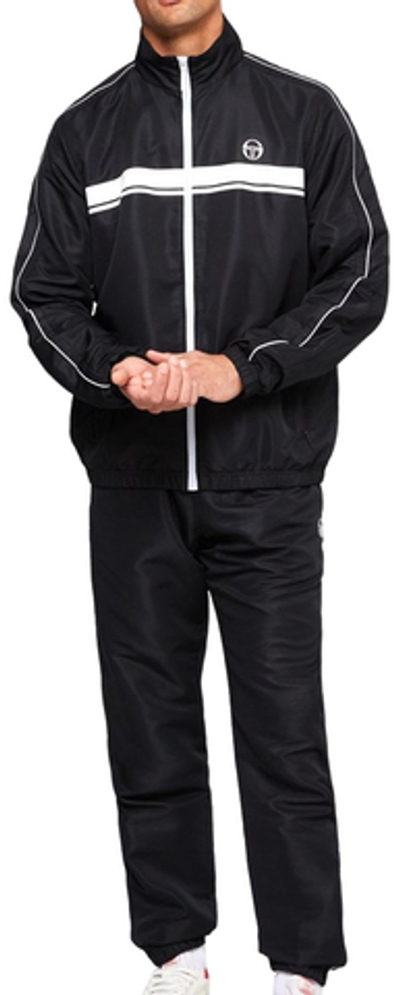 Для мужчин Костюм теннисный Sergio Tacchini Agave Tracksuit - black