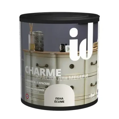 Краска для мебели CHARME цвет Пена 500 мл