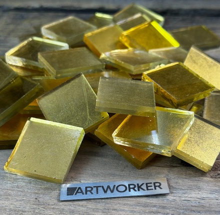 Золотая смальта 30х30 мм (2.5 гр) - 6 мм