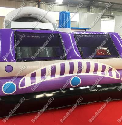Детская надувная горка "Патруль времени"