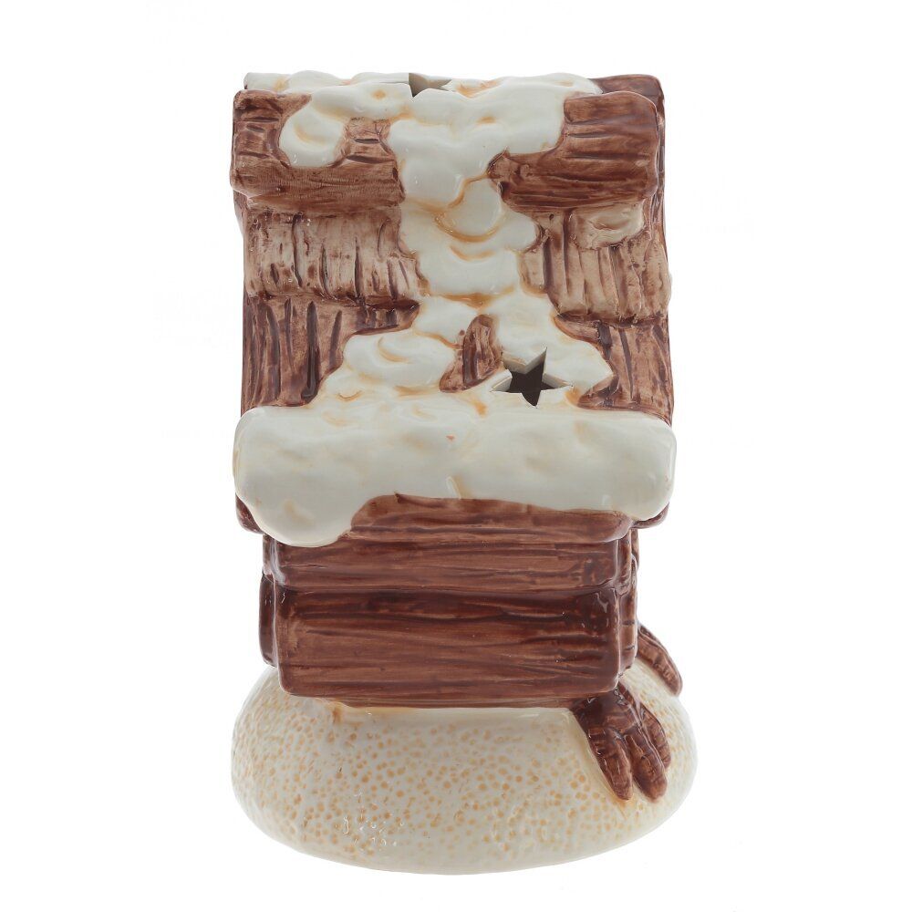 GAEM Фигурка декоративная "Избушка" с подсветкой (3xAAA), L15 W11 H17 см