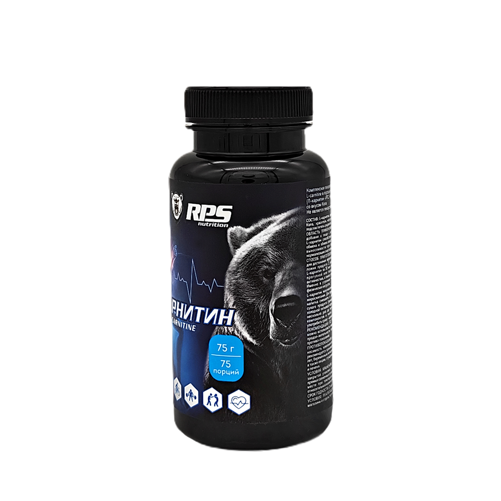 Л-КАРНИТИН 75г БАНКА, L-CARNITINE RPS NUTRITION