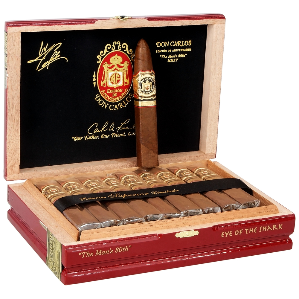 Arturo Fuente Don Carlos The Mans 80th Eye of the Shark