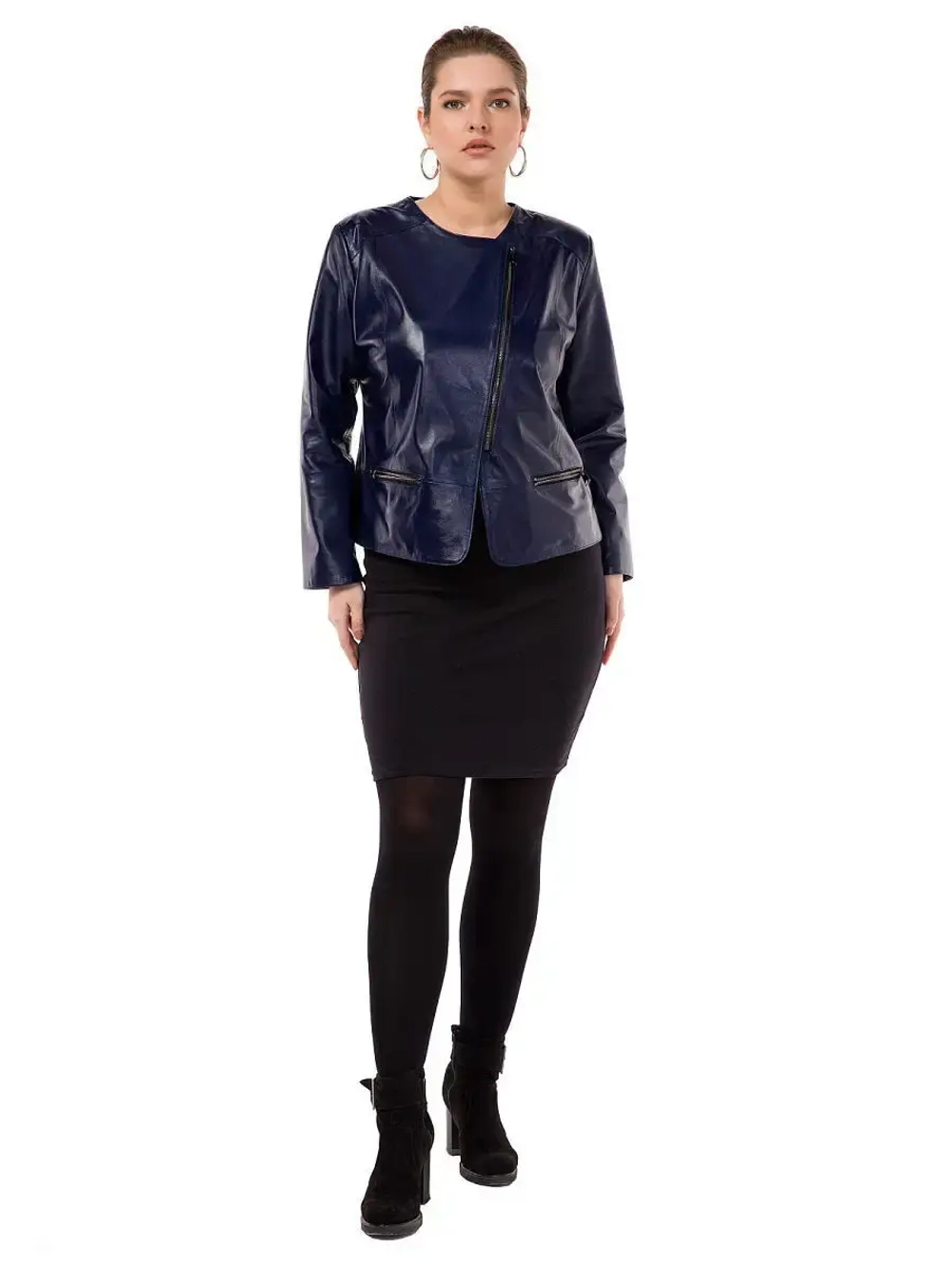 Косуха кожаная из натуральной кожи Турция