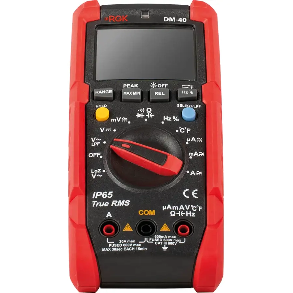 Цифровой мультиметр DM-40 RGK 776431