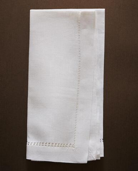 Zara Home столовая салфетка из льна, вышивка, 45 45 см (комплект 2 шт.)