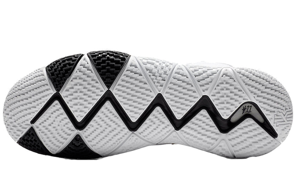 Nike Kyrie 4 Oreo White Black 4 Hyper Sneakers