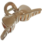 Заколка-краб для волос на блистере «Magic Gloss», бантик, микс 6 цветов, 11см