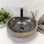 Раковина из речного камня RS-63851 (45*42*15) 0121