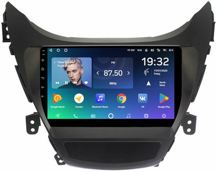 Магнитола для Hyundai Elantra 5 MD 2011-2013 - Teyes SPRO+ на Android 10, ТОП процессор, 4Гб+32Гб, 4G SIM-слот