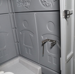 Туалетная Кабина «Стандарт -Мд» в сборе Экомарка  пластиковый поддон T-1 (1200x1100x2200см;70кг;серый) - арт.561370