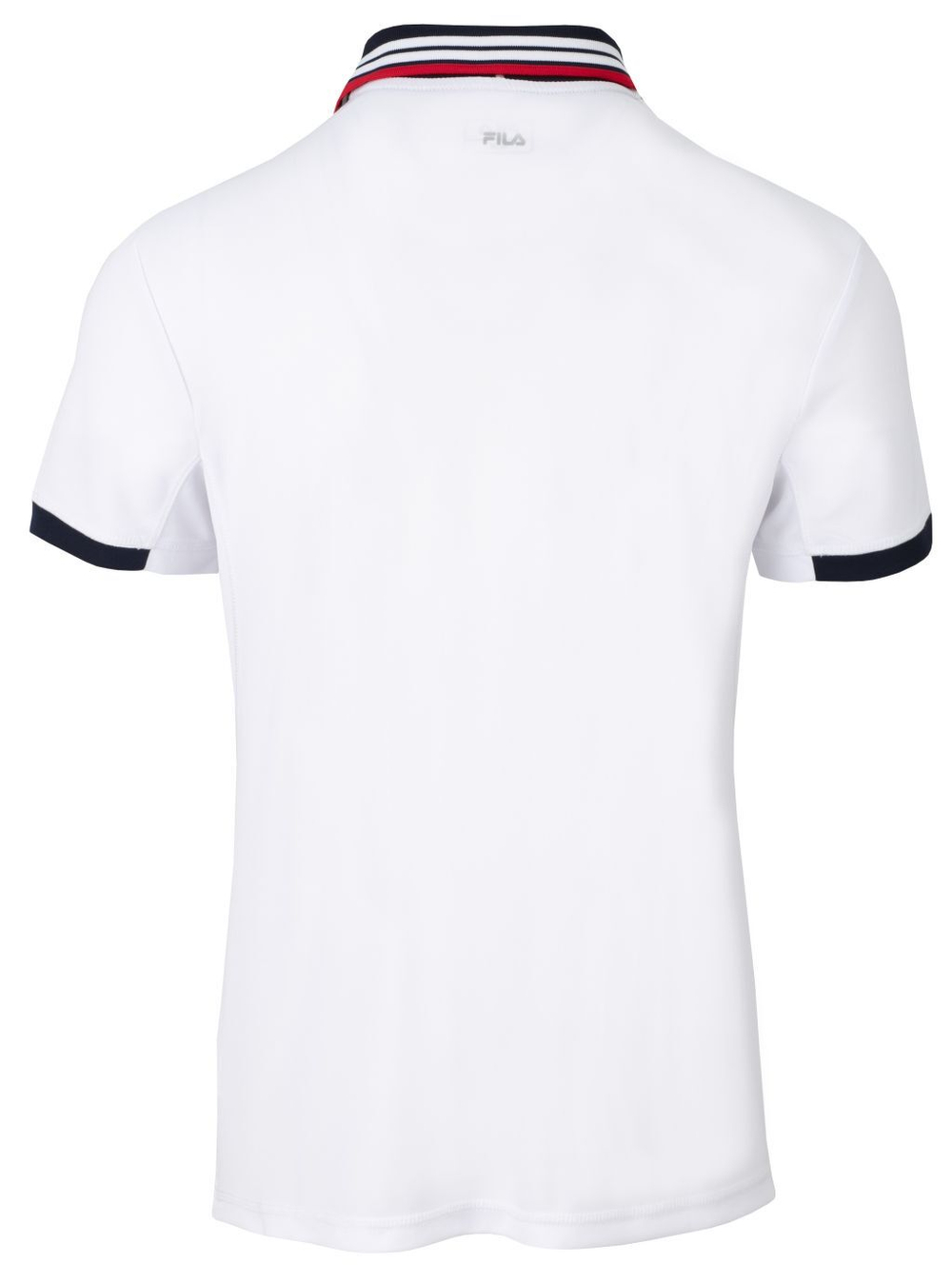 Мужское теннисное поло Fila Polo Andrew - white/navy comb