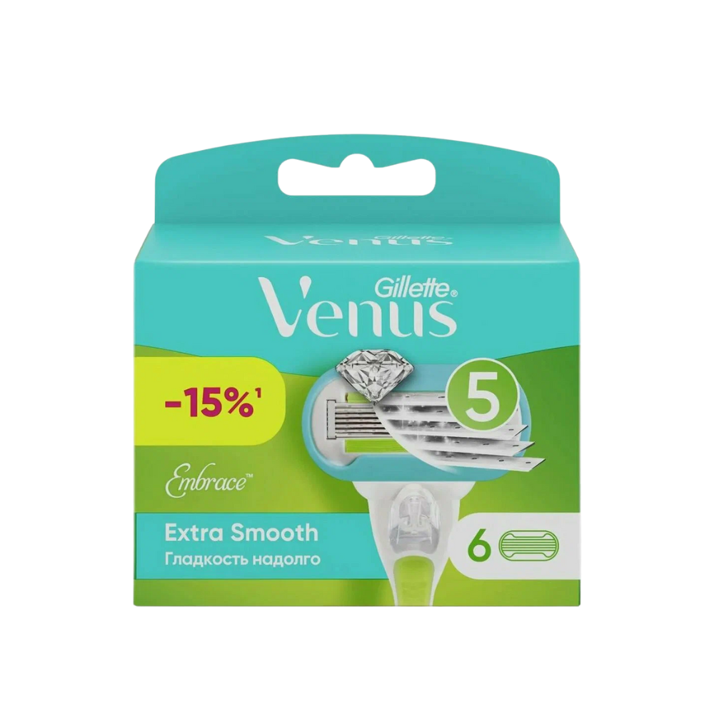 Сменные кассеты Gillette Venus Female Blades