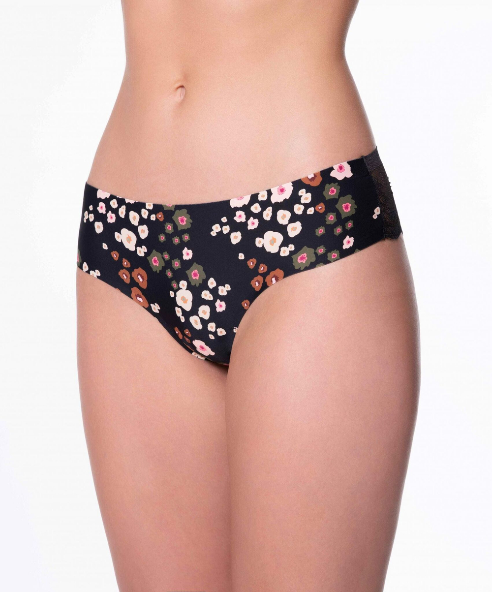 Трусики-танга Tanga Peggy Brown (Размер: L) (Цвет: черный)