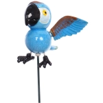 Фигура на спице «Тропический попугай» 13*8*60 см