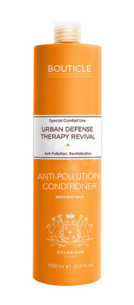 Кондиционер-защита для чувствительных волос, склонных к ломкости –  Bouticle Urban Defense Anti-Pollution Conditioner For Brittle & Sensitive Hair 1000 мл