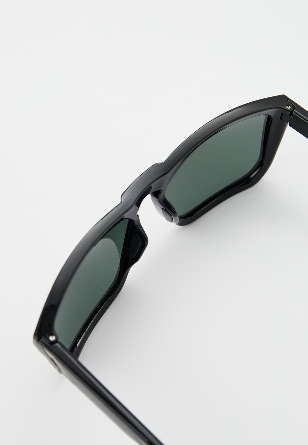 Спортивные очки 100% RENSHAW - Gloss Black - Grey Green Lens - OS