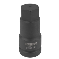 Головка-бита 6-гранная ударная 1/2'', 41мм FORCEKRAFT FK-28412541MPB