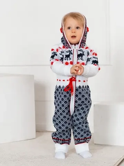 Комбинезон вязаный