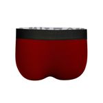 Мужские трусы танга красные DARKZONE DZN6156