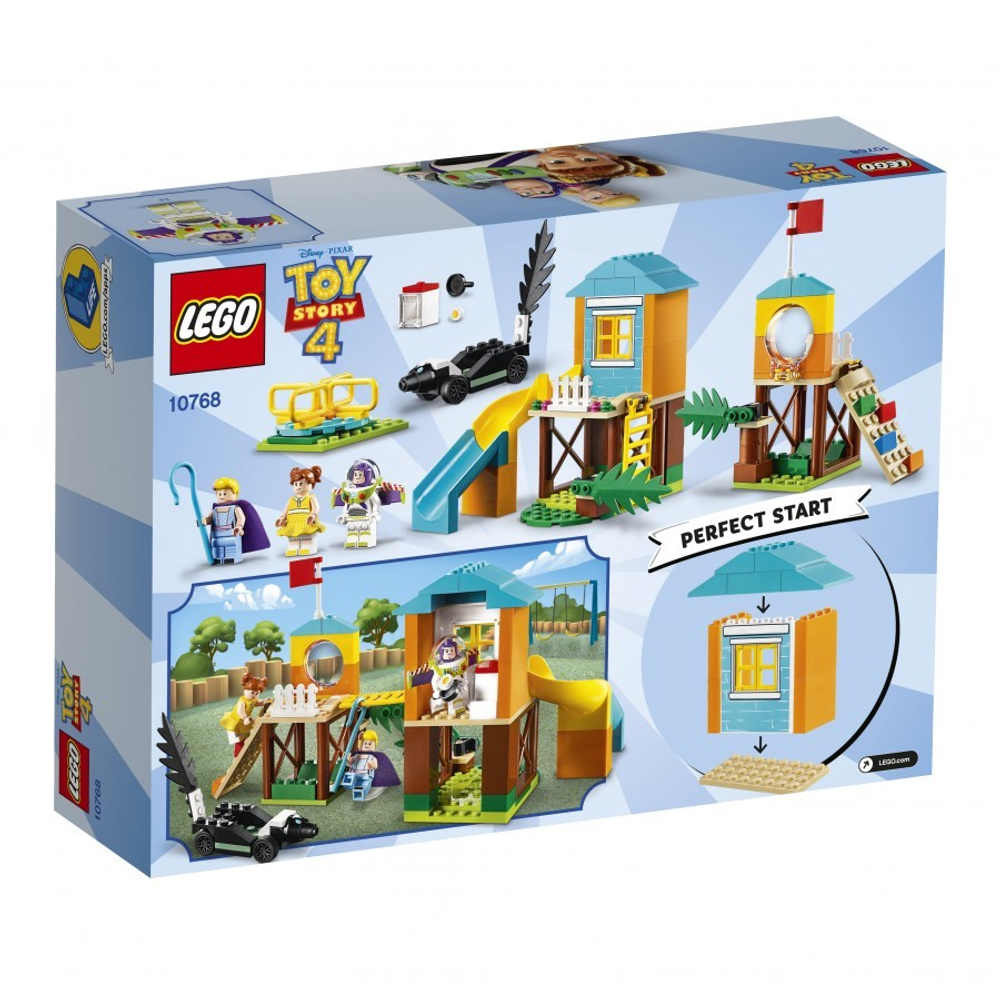 LEGO Toy Story: Приключения Базза и Бо Пип на детской площадке 10768 — Buzz and Bo Peep's Playground Adventure — Лего История игрушек Той стори