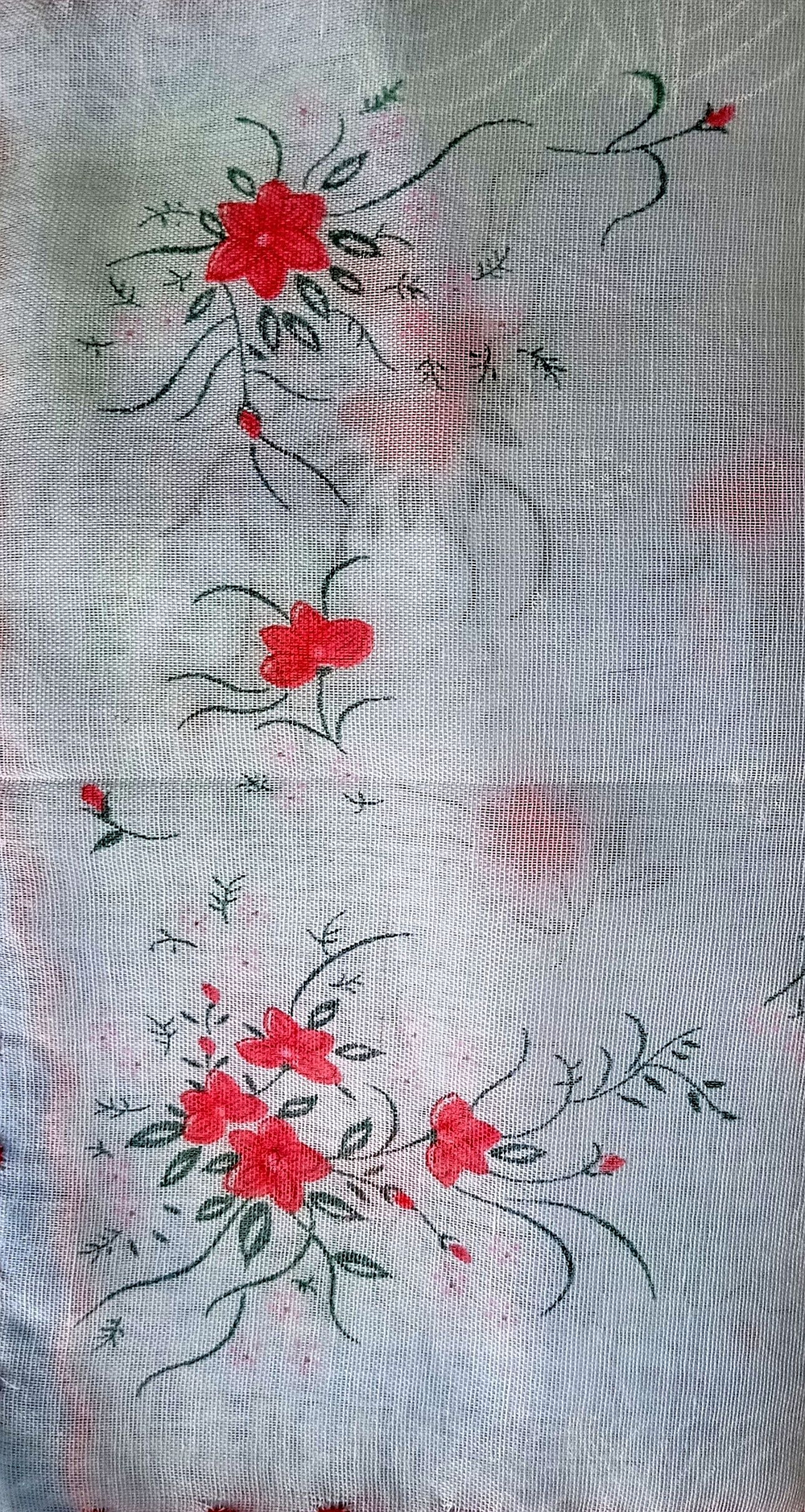 Носовой платок, размер 24 x 24 см, 1 шт., разные цвета