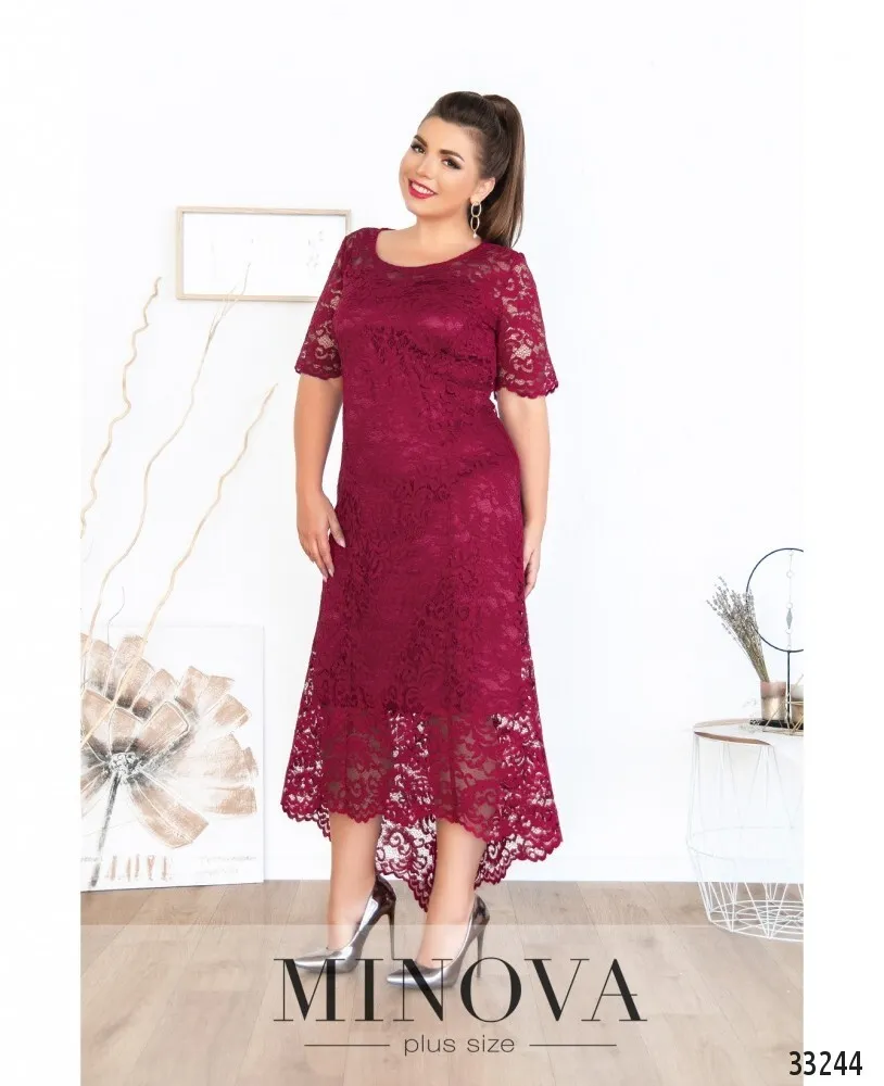 Платье 18-25-вишневый Minova
